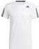 Adidas Primeblue Aeroready 3-Stripes Slim T-Shirt white/black