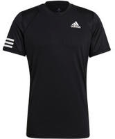 Adidas Club Tennis 3-Stripes T-Shirt black/white (GL5403) Test ❤️  Testbericht.de Oktober 2021