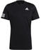 Adidas Club Tennis 3-Stripes T-Shirt black/white (GL5403)