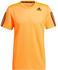 Adidas Primeblue Aeroready 3-Stripes Slim T-Shirt screaming orange