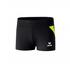 Erima Damen Short Athletic Hotpants 8291806 Schwarz/Neon Gelb