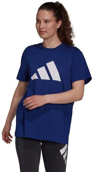 Adidas Woman Sportswear Future Icons Logo Graphic T-Shirt victory blue (H24103)