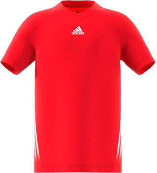 Adidas AEROREADY T-Shirt Boys red vivid/solar white