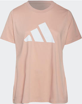 Adidas Woman Sportswear Future Icons T-Shirt Plus Size ambient blush (H24097)