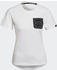 Adidas Woman TERREX Pocket Graphic T-Shirt white/black (GU8983)