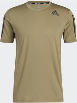 Adidas Techfit 3-Stripes Fitted T-Shirt orbit green (H08800)
