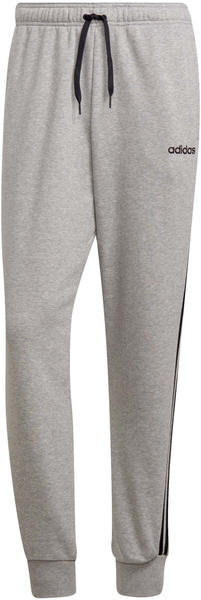 Adidas Essentials 3-Stripes Tapered Cuffed Pants medium grey heather/black/mgh solid grey