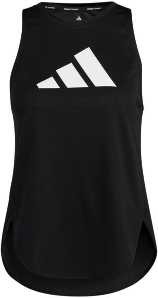 Adidas Logo 3 bar Tank Women black grey