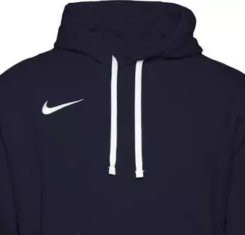 Nike Park 20 Fleece Hoodie (CW6894) obsidian/white/white – Hochwertige Materialqualität für langanhaltende Funktionalität