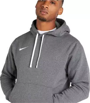 Nike Park 20 Fleece Hoodie (CW6894) charcoal heathr/white/white – Nike Park 20 Fleece Hoodie (CW6894) charcoal heathr/white/white für maximalen Trainingskomfort