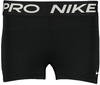 Nike Pro 3in Shorts schwarz weiß Damen