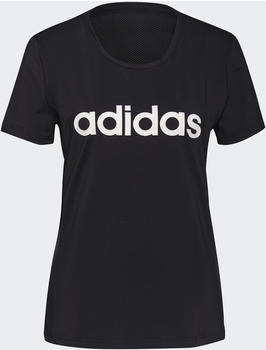 Adidas Women Training Design 2 Move Logo T-Shirt black/white jersey (GS8796)