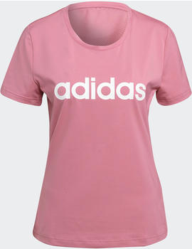 Adidas Women Training Design 2 Move Logo T-Shirt rose tone/white Jersey (H28853)