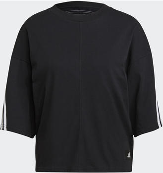 Adidas Woman Sportswear Future Icons 3-Stripes T-Shirt black (GU9692)