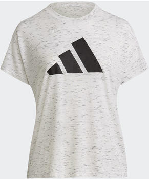 Adidas Woman Sportswear Winners T-Shirt 2.0 Plus Size white melange (GP7390)