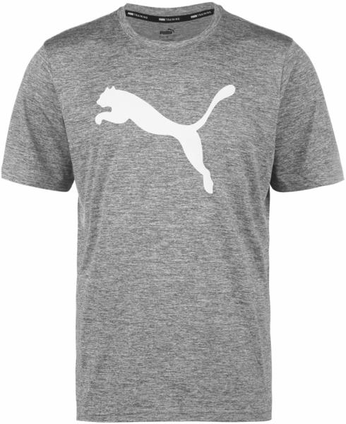 Puma Favourite Heather Cat Trainings-T-Shirt medium grey heather