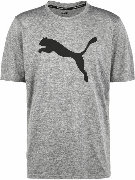 Puma Favourite Heather Cat Trainings-T-Shirt grey heather/black