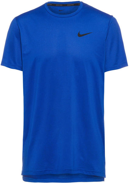 Nike Pro Dri-FIT Short-Sleeve Top (CZ1181) blue void/game royal/htr black