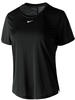 Nike DD0638, NIKE Damen T-Shirt DRI-FIT Schwarz female, Bekleidung &gt;...