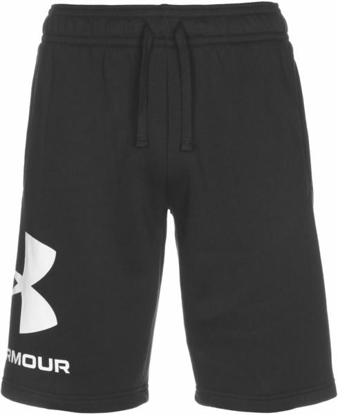 Under Armour UA Rival Fleece Big Logo Shorts (1357118) black/onyx white