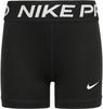 Nike DA1033-010, NIKE Pro Tights Mädchen black/white L (146-156 cm) Schwarz...