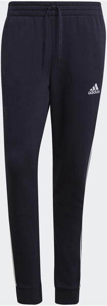 Adidas Essentials Fleece Tapered Cuff 3-Stripes Pants legend ink/white