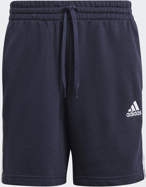 Adidas Essentials French Terry 3-Stripes Shorts legend ink/white