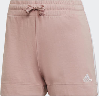 Adidas Essentials Slim 3-Stripes Shorts wonder mauve/white