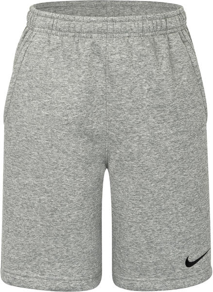 Nike Kids Park 20 Fleece Soccer Shorts dk grey heather/black/black