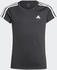 Adidas Girls' Designed 2 Move 3-Stripes T-Shirt