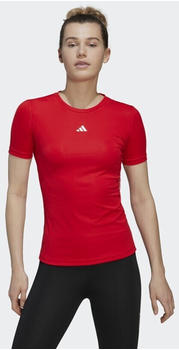 Adidas Techfit Training T-Shirt (HN9080) vivid red/white