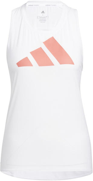 Adidas 3-Stripes Logo Tank Top white/semi turbo