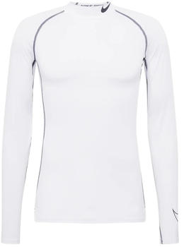 Nike Pro Dri-FIT Tight-Fit Long-Sleeve Top (DD1986) white/black/black