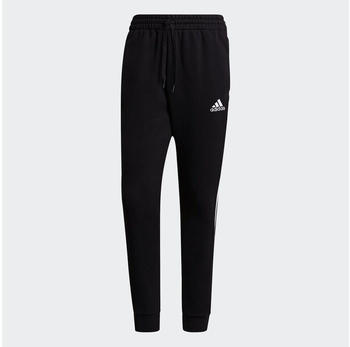 Adidas Essentials Fleece Tapered Cuff 3-Stripes Pants black (GK8967)
