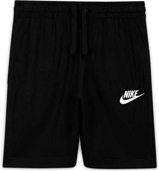 Nike Older Kids Boys Jersey Shorts (DA0806) black/white/white