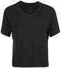 Nike DM7025, NIKE Damen Shirt W NY DF S/S TOP Schwarz female, Bekleidung &gt;