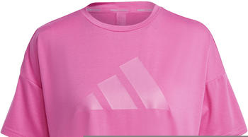 Adidas Woman Train Icons 3 BAR Shirt selufu (HS2345)