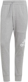 Adidas Essentials French Terry Tapered Cuff Logo Pants medium grey heather (HA4345)