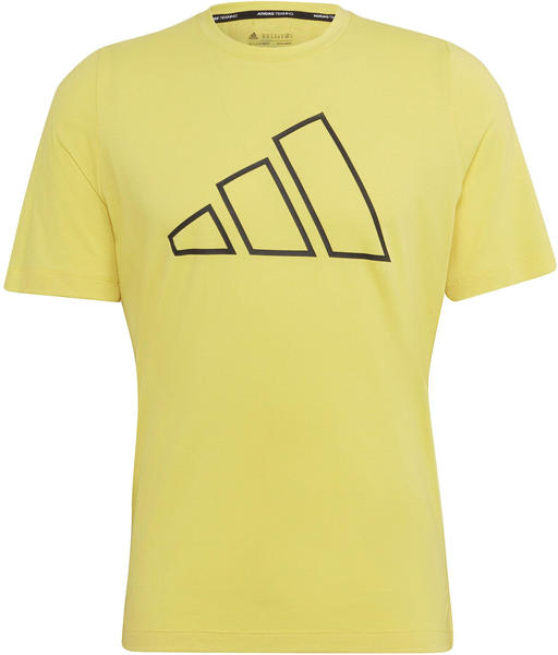 Adidas Train 3-Ba Shirt impact yellow (HK9530)