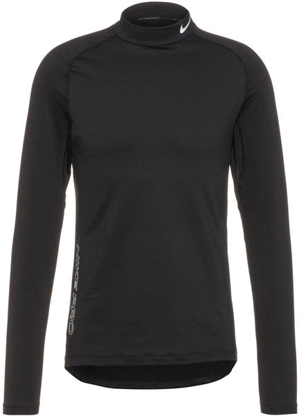 Nike Pro Warm Shirt (DQ6607) black-white