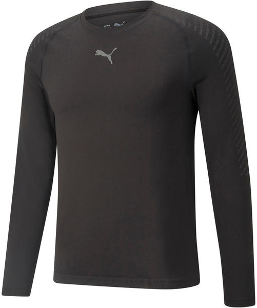 Puma FORMKNIT SEAMLESS Longsleeve Trainings-T-Shirt black (521557-01)