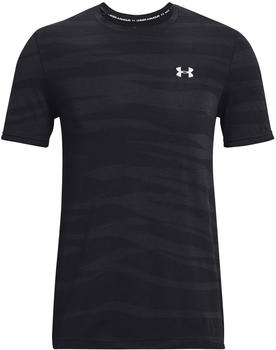 Under Armour UA Seamless Wave Shirt black-mod gray (1373726-001)