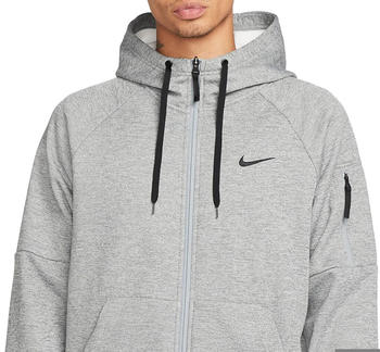 Nike Hoodie Therma-FIT Fullzip-Hoodie (DQ4830) dark grey heather/particle grey/black