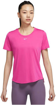 Nike Women Dri-FIT One Standard Fit SS Top (DD0638) active pink/white