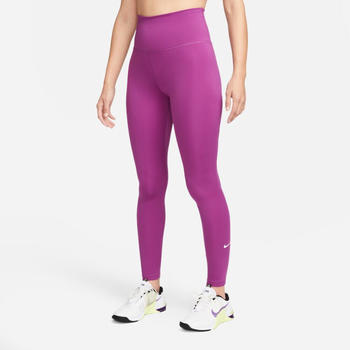 Nike Women Tight One High-Rise Leggings (DM7278) viotech/white