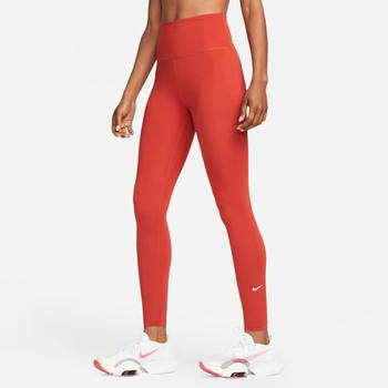 Nike Women Tight Dri-FIT One High-Rise Leggings (DM7278) cinnabar/white