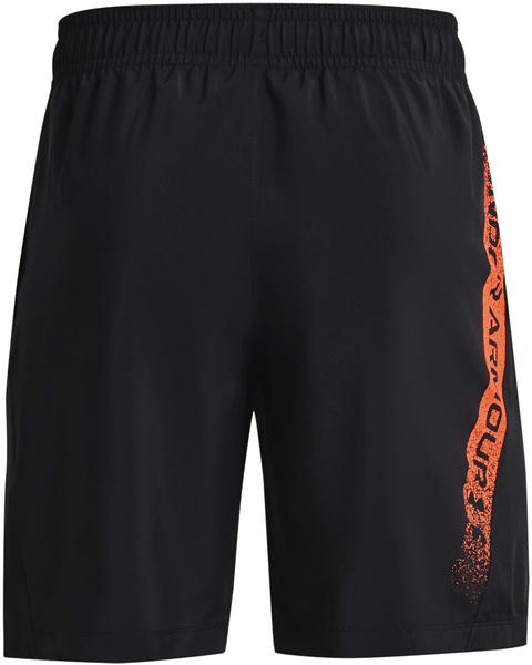 Under Armour UA Woven Shorts Graphic (1370388) black/blaze orange