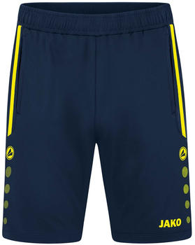 JAKO Trainingsshort Allround Kinder (8589) marine/neongelb