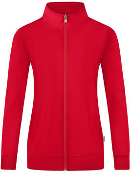JAKO Sweatjacke Doubletex Damen (C9830) rot