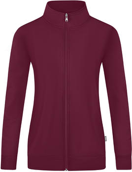 JAKO Sweatjacke Doubletex Damen (C9830) maroon